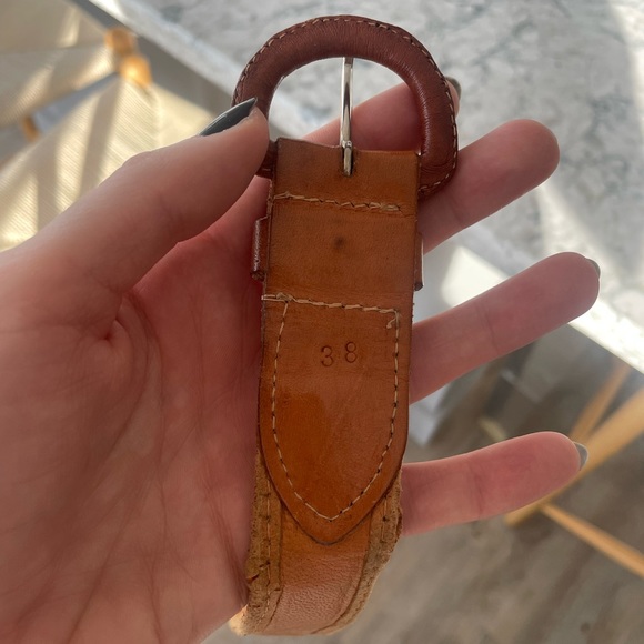 Vintage Leather Belt - Picture 3 of 3